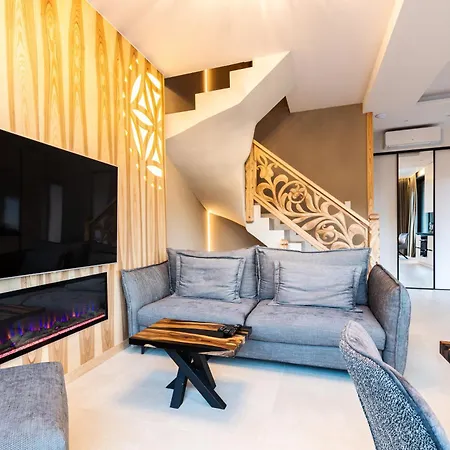 Skyline Luxury With Terrace Jacuzzi And Sauna Zakopane Mountains Poland * Kościelisko