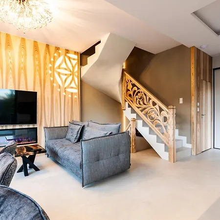 Skyline Luxury With Terrace Jacuzzi And Sauna Zakopane Mountains Poland Kościelisko