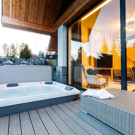 Skyline Luxury With Terrace Jacuzzi And Sauna Zakopane Mountains Poland * Kościelisko