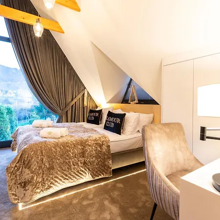 Skyline Luxury With Terrace Jacuzzi And Sauna Zakopane Mountains Poland Kościelisko