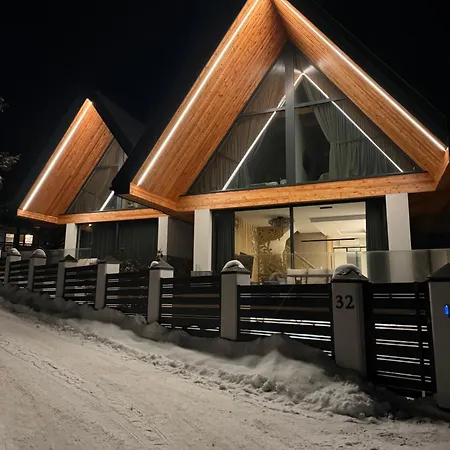 Vila Skyline Luxury With Terrace Jacuzzi And Sauna Zakopane Mountains Poland