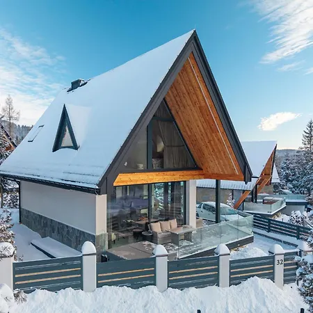 Skyline Luxury With Terrace Jacuzzi And Sauna Zakopane Mountains Poland Kościelisko